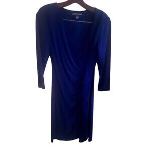 American Living  Faux Wrap Front Dress size 4 Special Occasion Wedding Guest